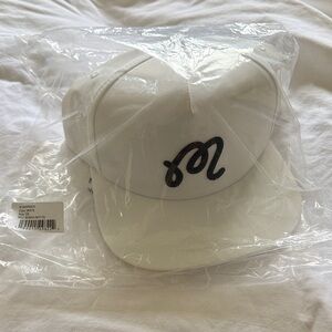Malbon White SnapBack